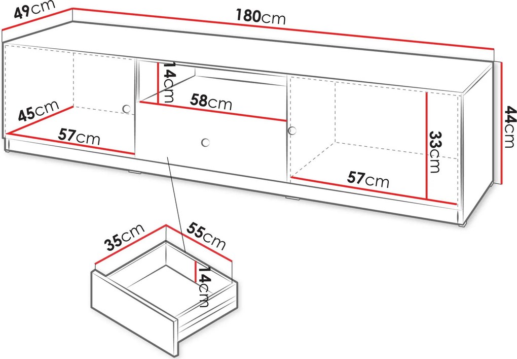 ТВ шкаф Ferena
