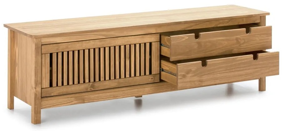 Дървена маса за телевизор Bruna - Marckeric
