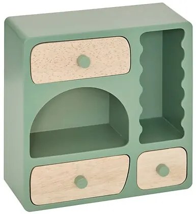 Кутия за бижута atmosphera Cheri, Дърво, Асорти, 26 cm