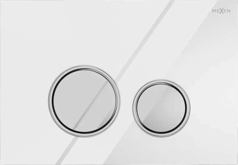 Mexen Fenix 06 бутон за промиване, бял - 600620