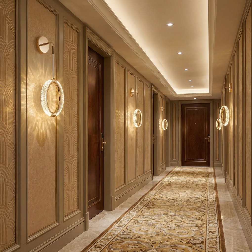 СТЕНЕН LED АПЛИК G175-W GOLD
