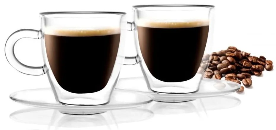 Комплект от 2 чаши с двойна стена Amo Espresso, 50 ml - Vialli Design