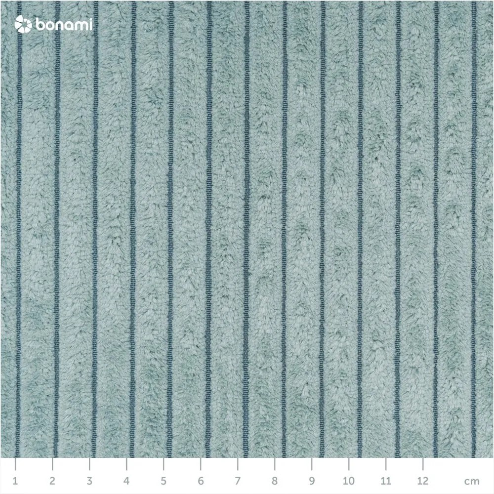 Светлосиня табуретка от велур Nihad - Bobochic Paris