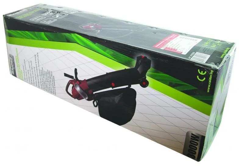 Листосъбирач Raider RD-EBV04, 3000 W, 270 км/ч, 35 л