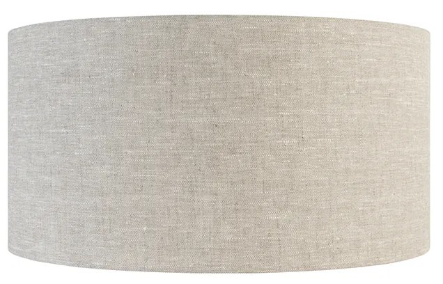 Текстилен абажур светлосив кръгъл 50/50/25