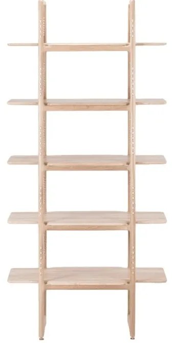 Библиотека за книги от масивна дъбова дървесина , височина 216 см Muse - Gazzda