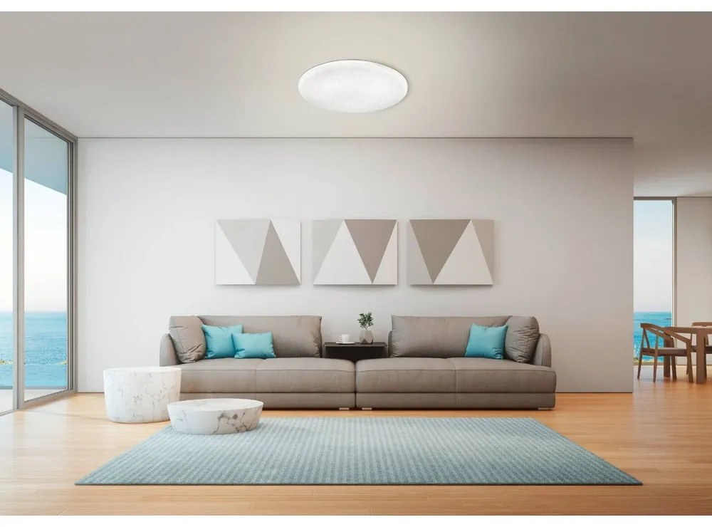 Бяло LED осветително тяло за таван FRANIA-S – EGLO