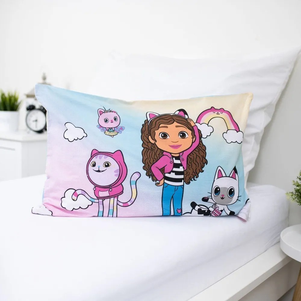 Памучно детско спално бельо за детско креватче 100x135 cm Gabby's Dollhouse "Sugar Dream" – Jerry Fabrics