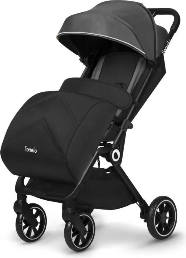 Lionelo - Спортна количка CLOE черна/сива
