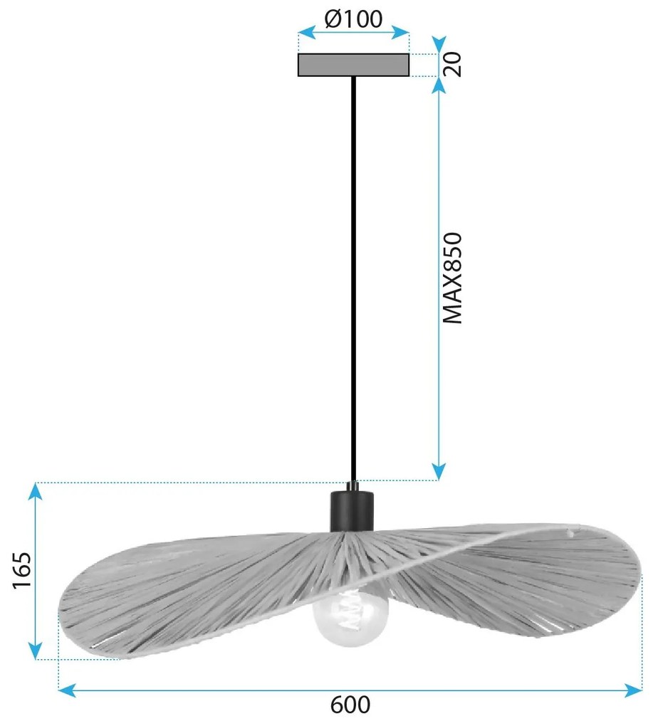 Пендел APP1831-1CP BLACK