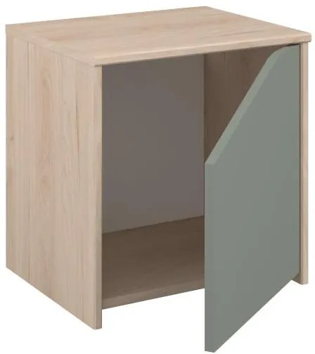 Нощно шкафче Shield-Prasino