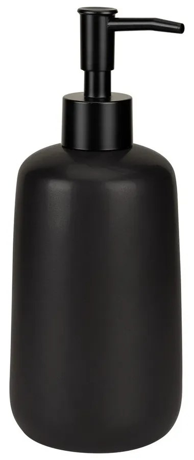 Черен керамичен диспенсер за сапун 500 ml Olinda – Allstar