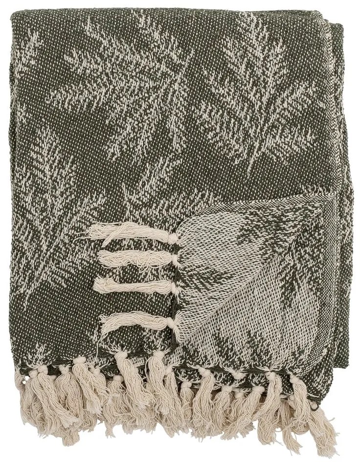 Одеяло в цвят каки 130x160 cm Gabriela – Bloomingville