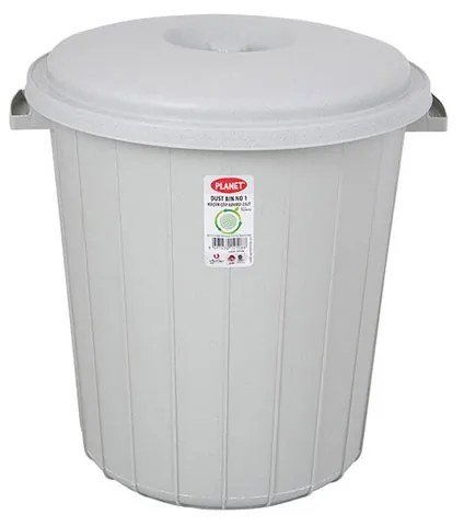 Planet Кош с капак UP108, 25 L, сив