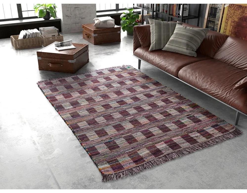 Червен килим 220x150 cm Recraft - Universal