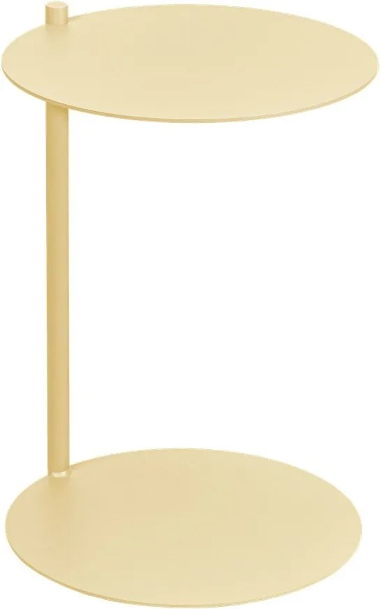 Стоманена кръгла странична масичка 41x40 cm Ande – noo.ma