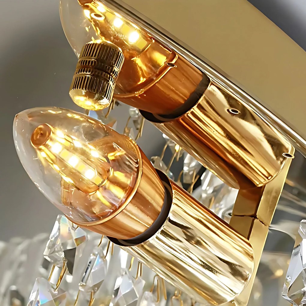 Лампа APP1728-6C 50 cm Gold