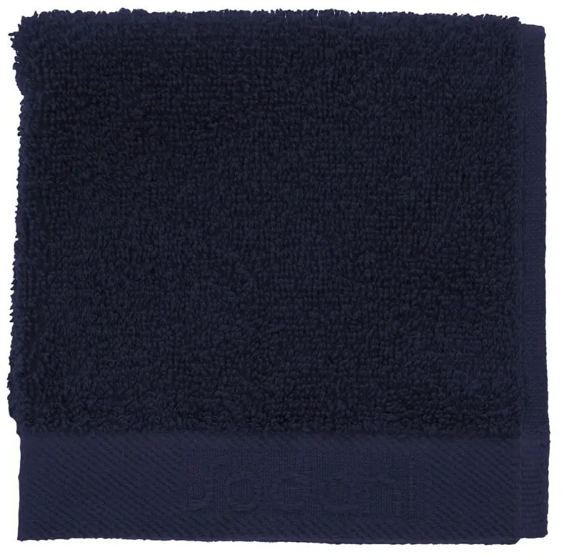 Тъмносиня памучна кърпа от тери 30x30 cm Comfort – Södahl