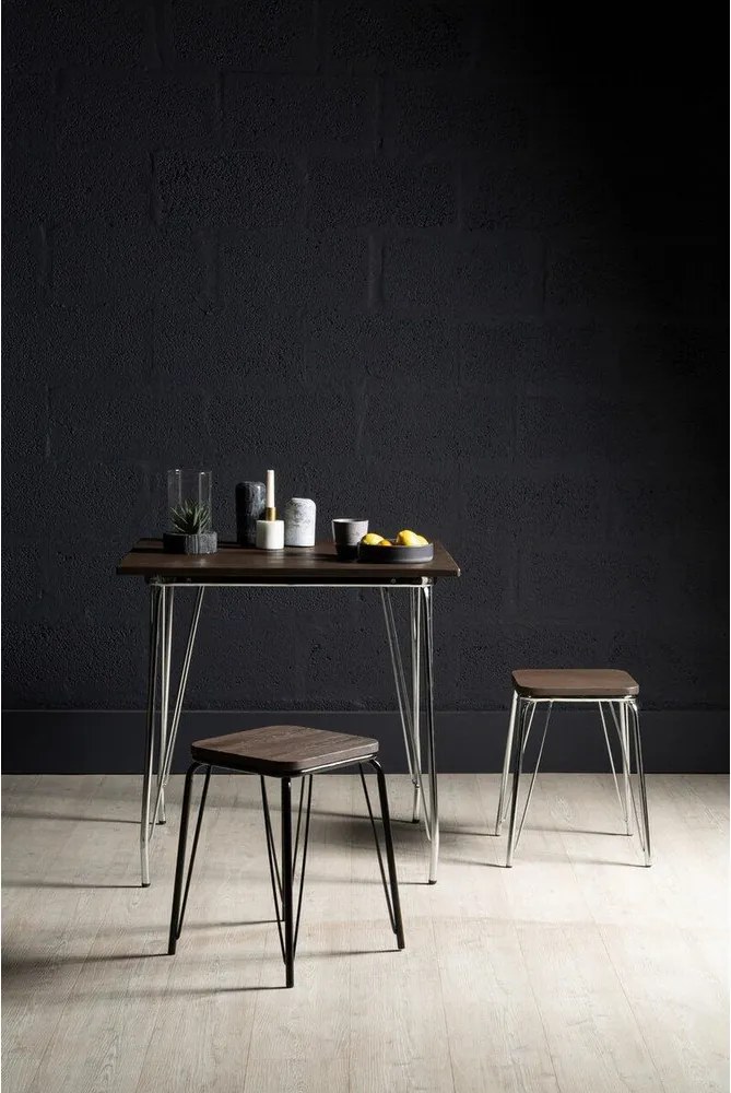 Трапезна маса от масивен бряст ø 80 cm District – Premier Housewares