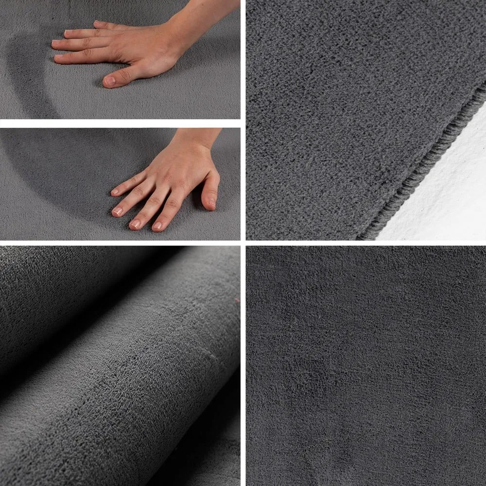 Сив кръгъл килим подходящ за пране ø 160 cm Sky – Ayyildiz Carpets
