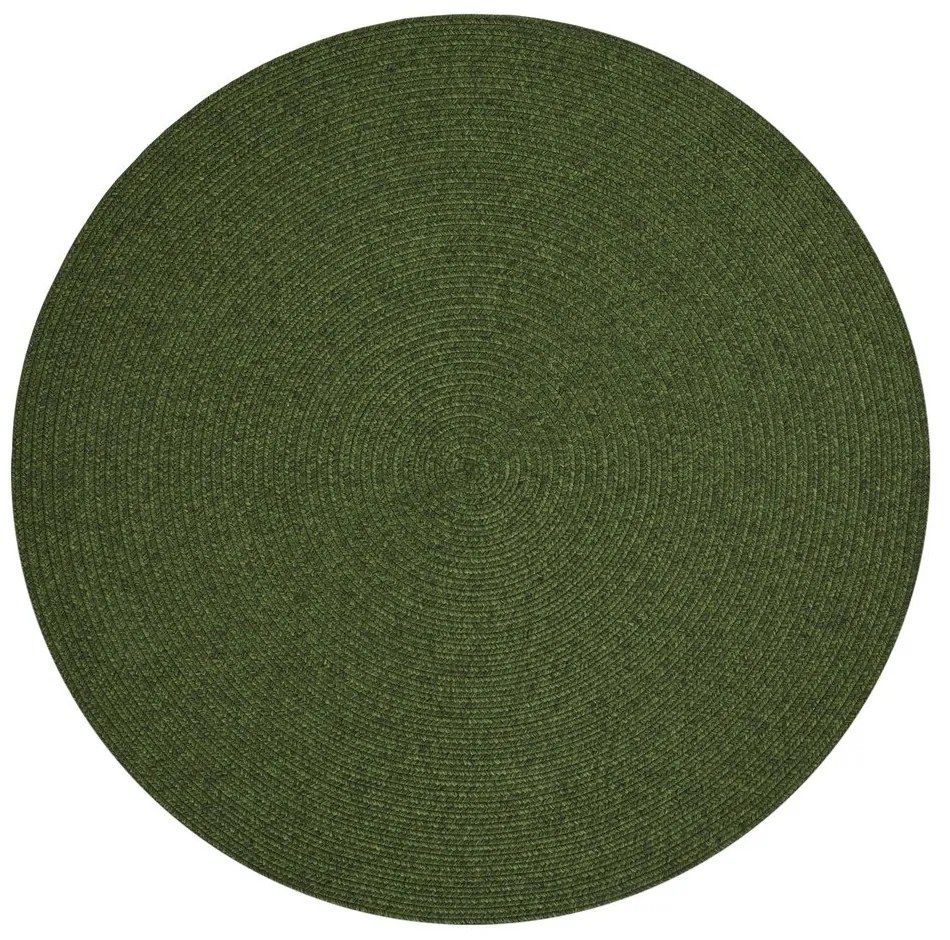 Зелен кръгъл килим за открито ø 150 cm - NORTHRUGS