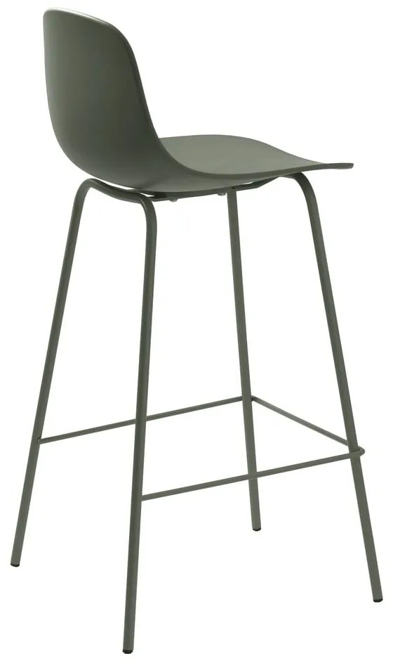 Пластмасов бар стол в цвят каки (височина на седалката 67,5 cm) Whitby – Unique Furniture