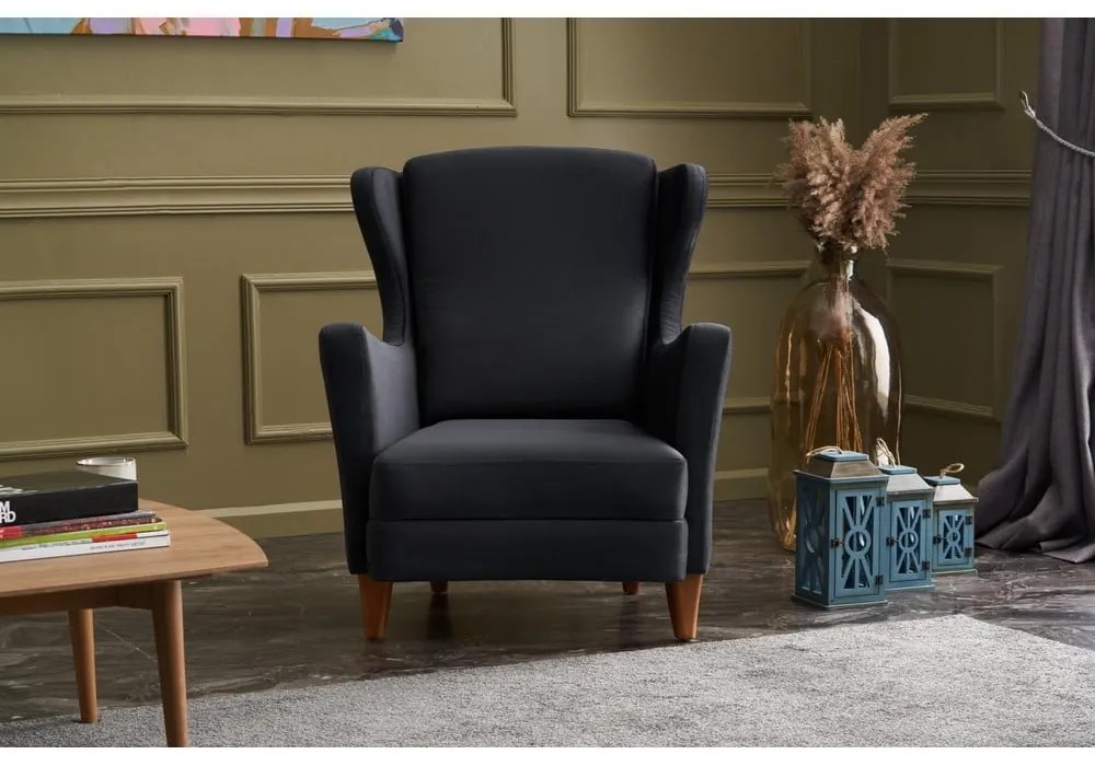 Тъмно сив фотьойл Lola Brejer - Artie