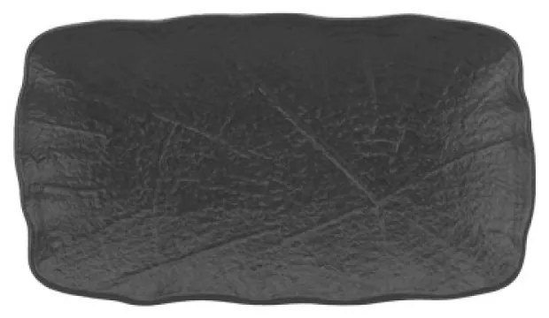 Horecano - Порцеланово плато правоъгълно 15x8см WILLOW BLACK-(HC-56877)