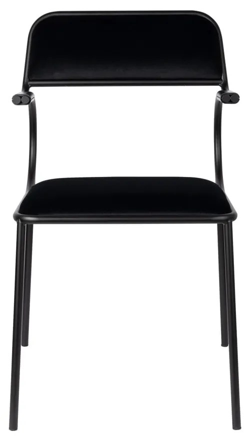 Черни трапезни столове в комплект от 2 броя Alba - Zuiver