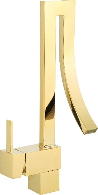 Mexen Elbrus батерия за мивка, златна - 747100-50