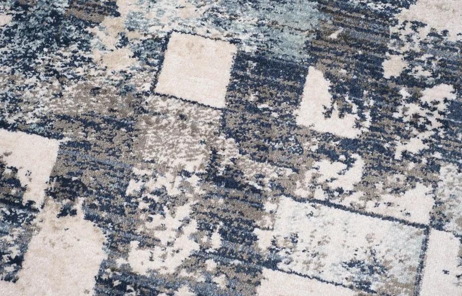 Ексклузивен синьо-бежов килим Ширина: 120 см | Дължина: 170 см