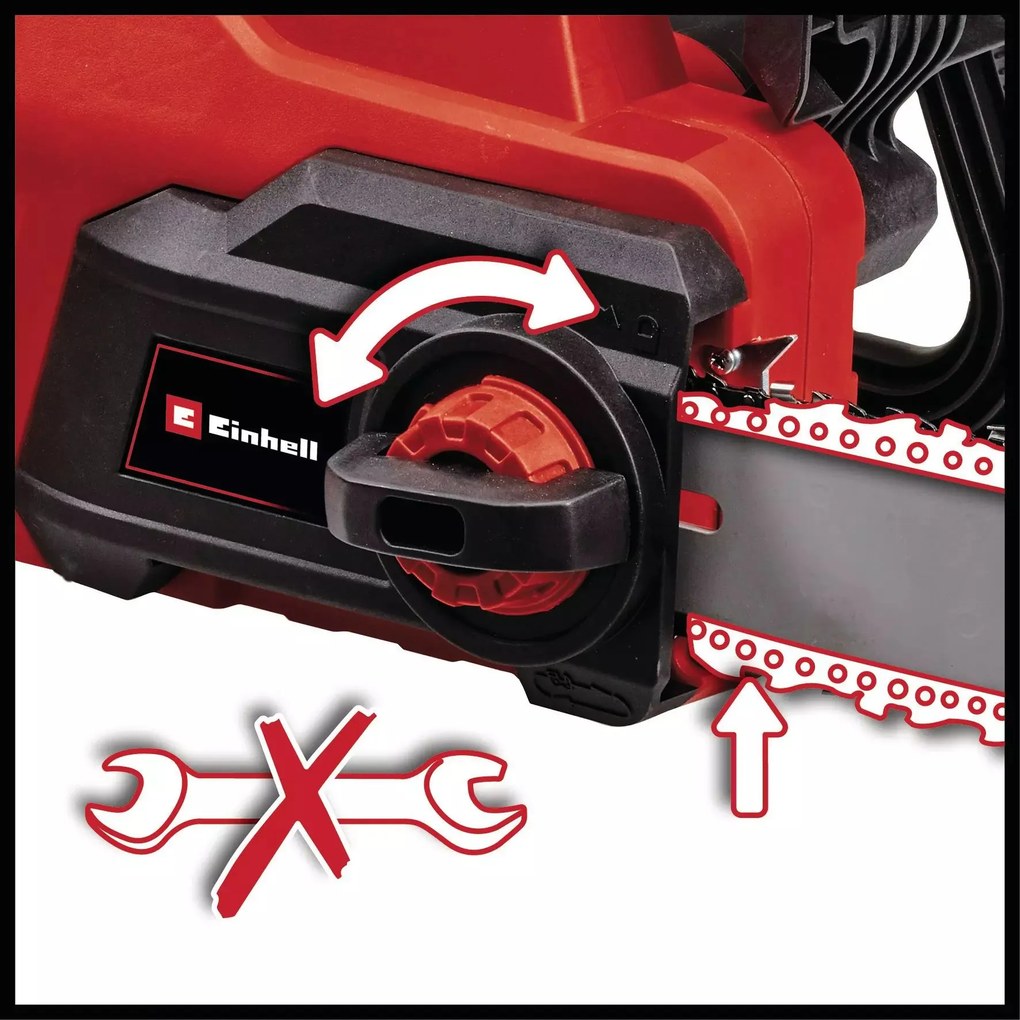 Електрически верижен трион Einhell GC-EC 2040, 37.5 см, 2000 W, 3/8" (451230)