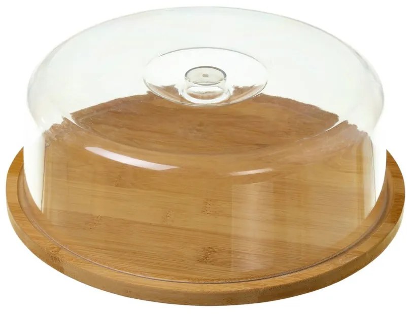 Кръгла бамбукова тава с капак Бамбук - Casa Selección