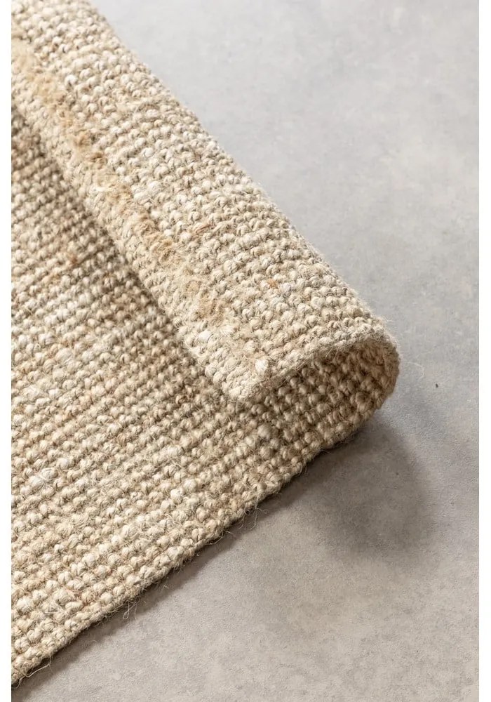 Кремав килим от юта 120x170 cm Bouclé - Hanse Home