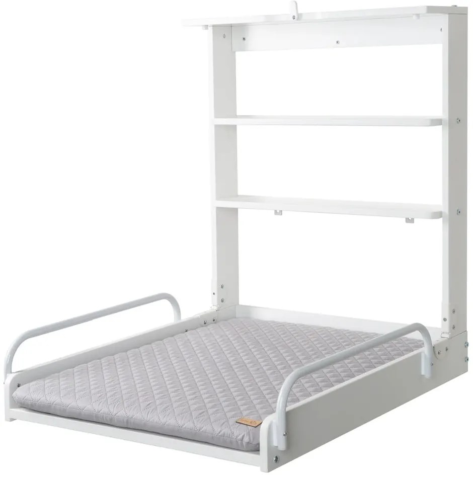 Бяла висяща маса за смяна на дрехи Roba style - Roba