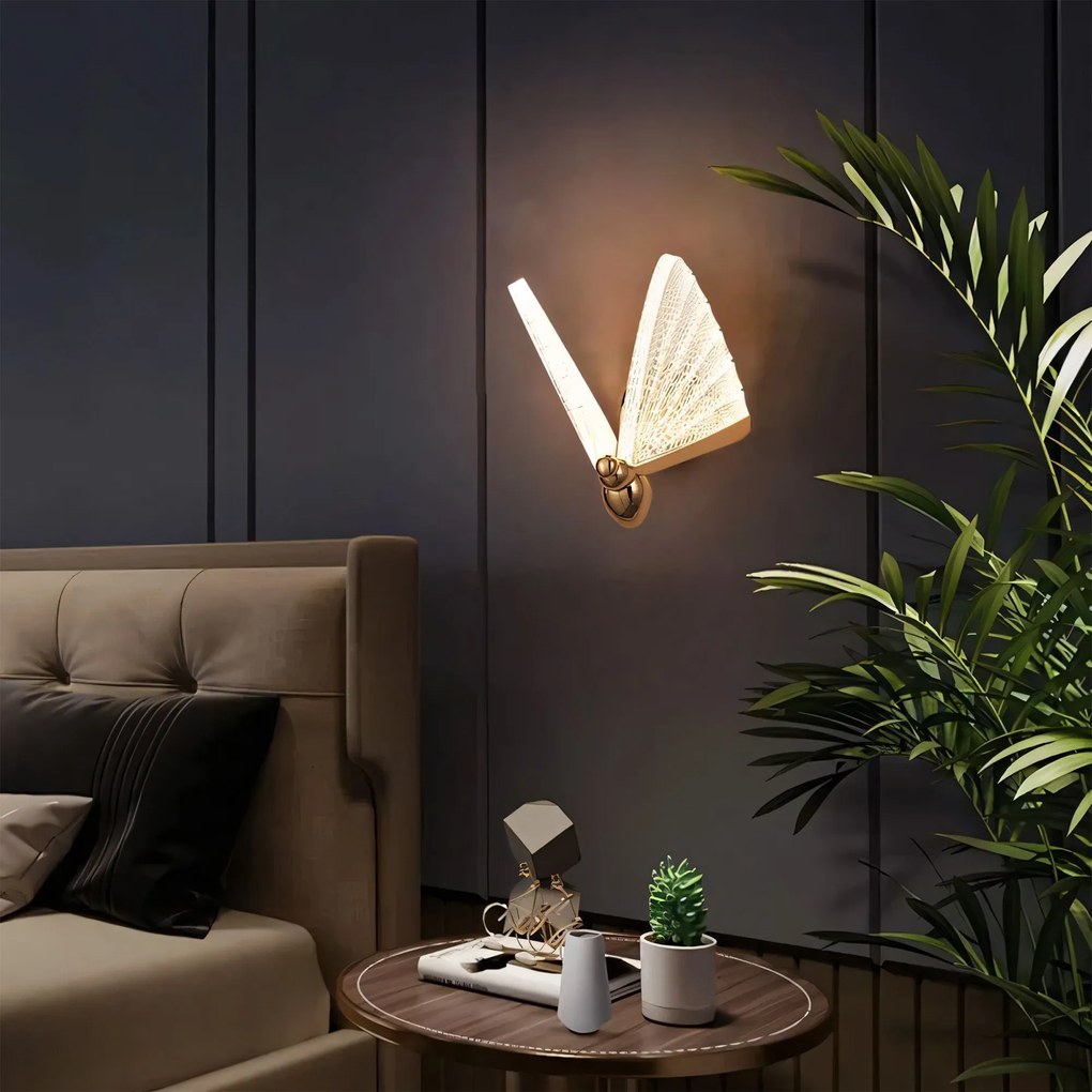 СТЕННА ЛАМПА LED LHJ104-1W LIGHT ROSE GOLD