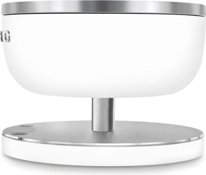Кухненска везна Smeg Collezione KSC01WHMWW, До 5 кг/5 л, ТАРА, LED дисплей, Противоплъзгаща се основа, Автономия до 36 часа, Бял мат