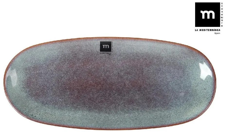 Плато овал LA MEDITERRANEA Melow, Порцелан - 33x15 cm