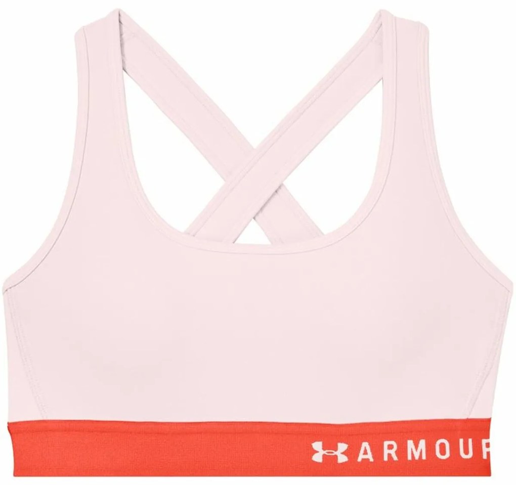 Спортен Сутиен Under Armour Mid Crossback Розов - M