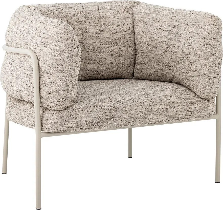 Сиво-бежово кресло Karel – Bloomingville