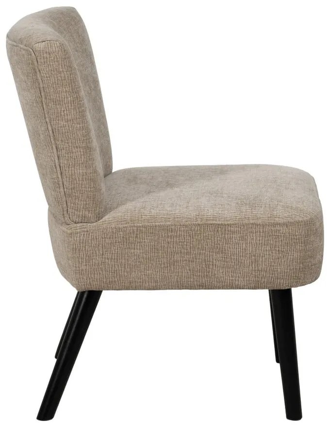 Бежово шенилово кресло – Ixia