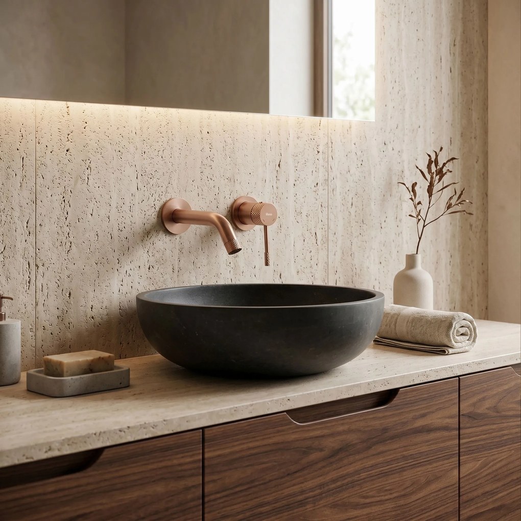 Смесител за вграждане REA Venti Brush Copper