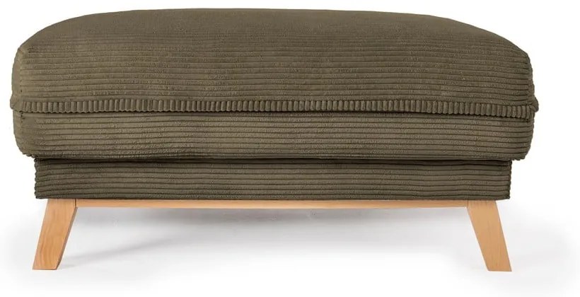 Зелена табуретка от рипсено кадифе Tori – Bonami Selection