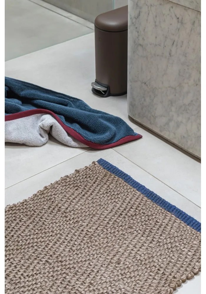 Кафяв килим от юта 50x80 cm Notes – Mette Ditmer Denmark