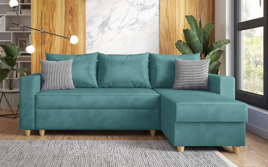 Разтегателен ъглов диван Фабиола