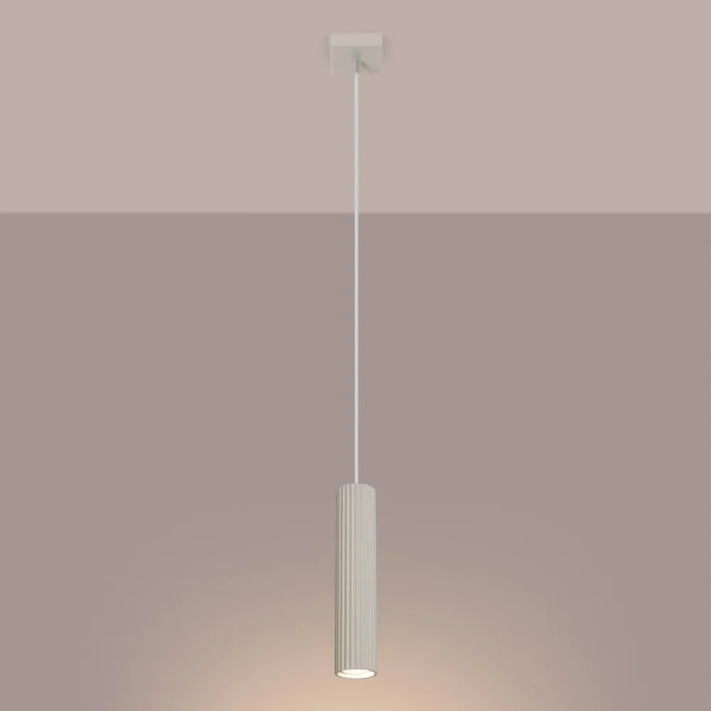 Brilagi - LED полилей на кабел CRESTO 1xGU10/10W/230V кремав