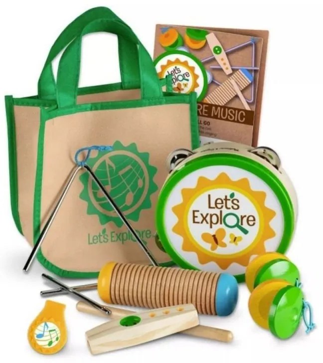 Melissa &amp; Doug - Музикален природен комплект за игра на открито