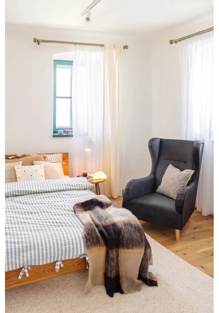 Дъбово двойно легло 180x200 cm Greg 1 - The Beds