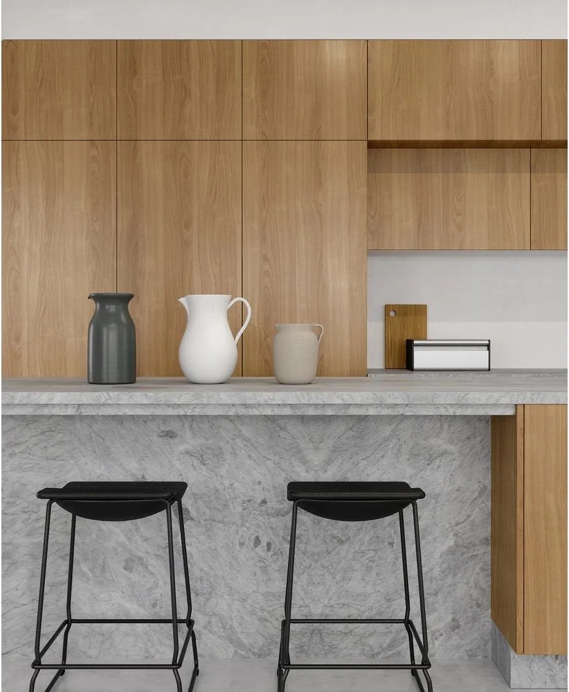 Бяла керамична ръчно изработена ваза (височина 30 см) Harmonia - Artevasi