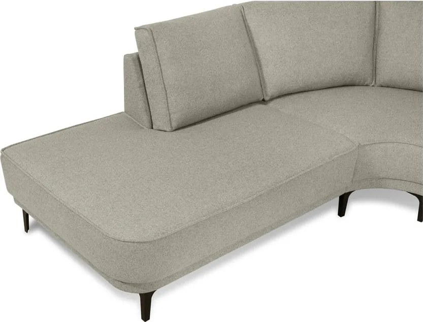 Светлосив ъглов диван (ляв ъгъл) Copenhagen – Scandic